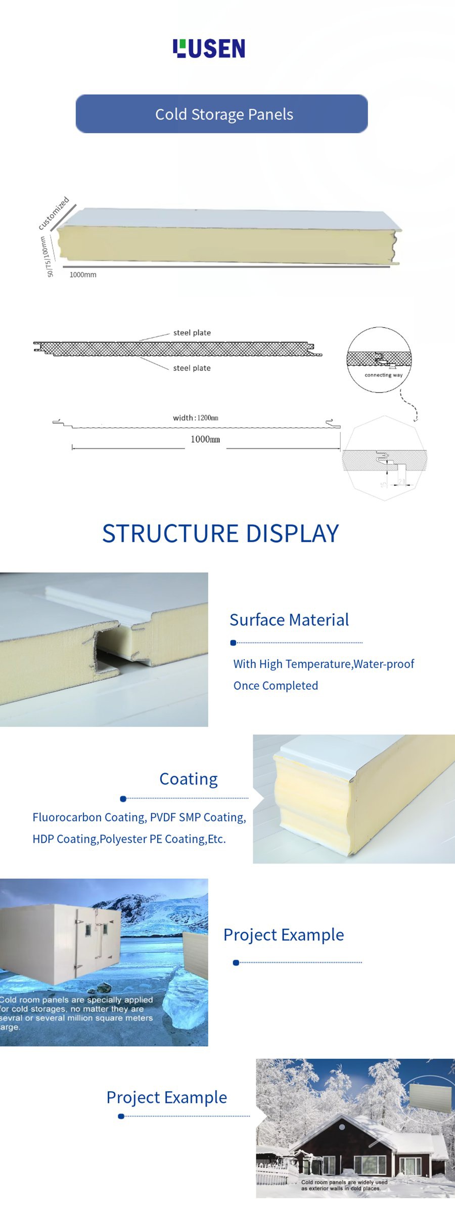 Cold Storage Panels